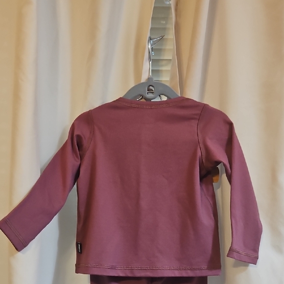 REI Kids Matching Base Layer - Maroon - Picture 6 of 9